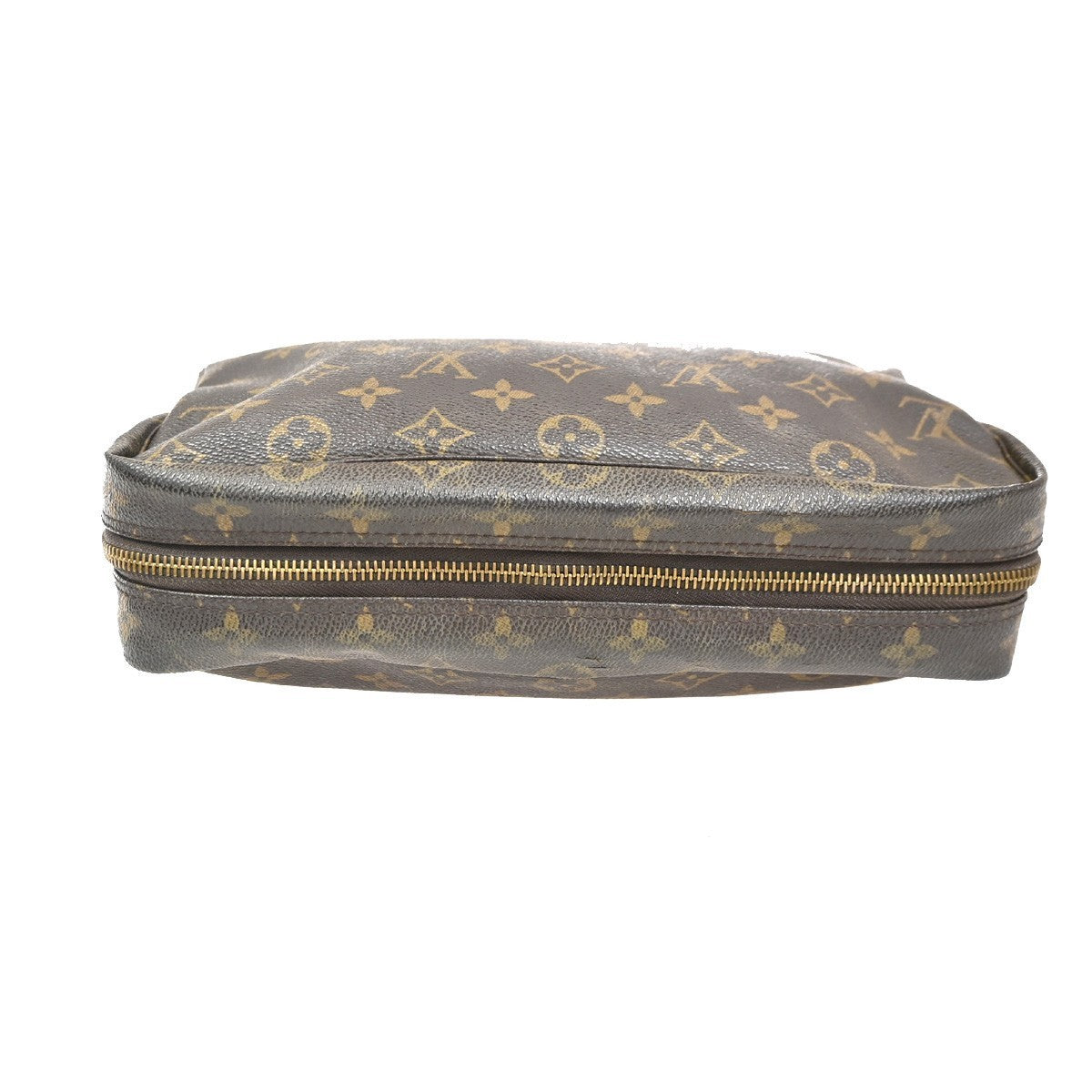 LOUIS VUITTON Trousse Toilette 28 Clutch Hand Bag Monogram Brown M47522 67KC360