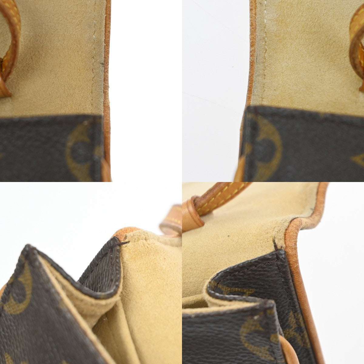 LOUIS VUITTON Pochette Twin GM 2Way Shoulder Bag Monogram Brown M51852 73MA552