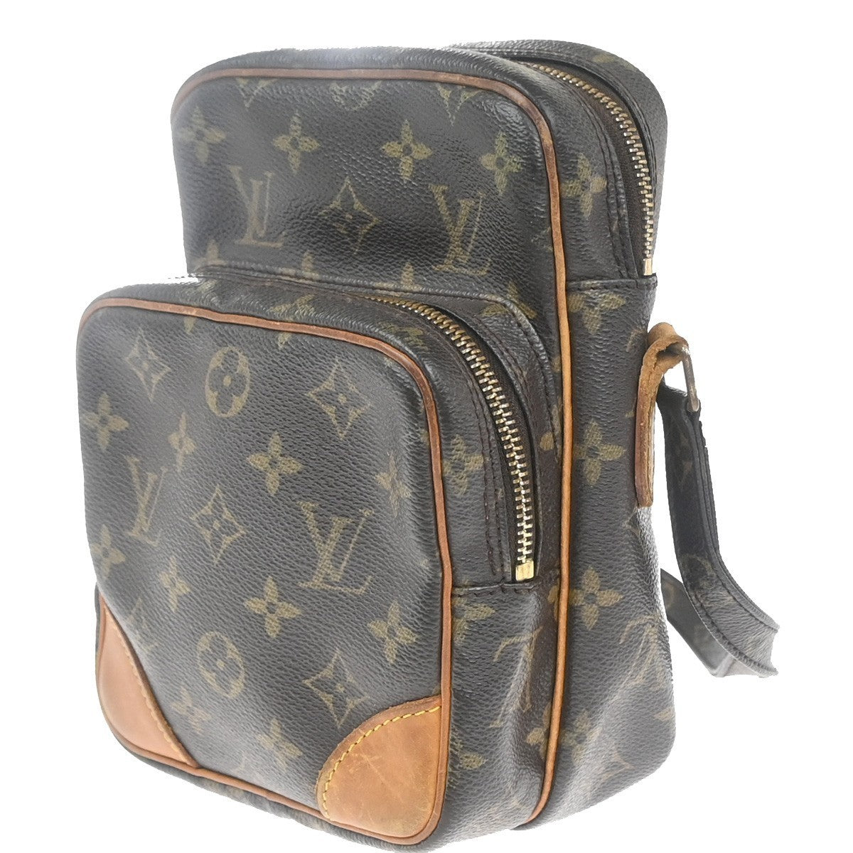 LOUIS VUITTON Amazon Crossbody Shoulder Bag Monogram Leather BN M45236 39KP483