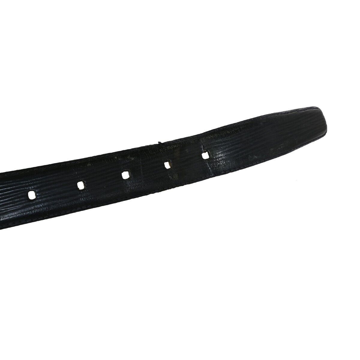 LOUIS VUITTON Ceinture Classic Belt Epi Leather Black M6833V Accessory 08KA375