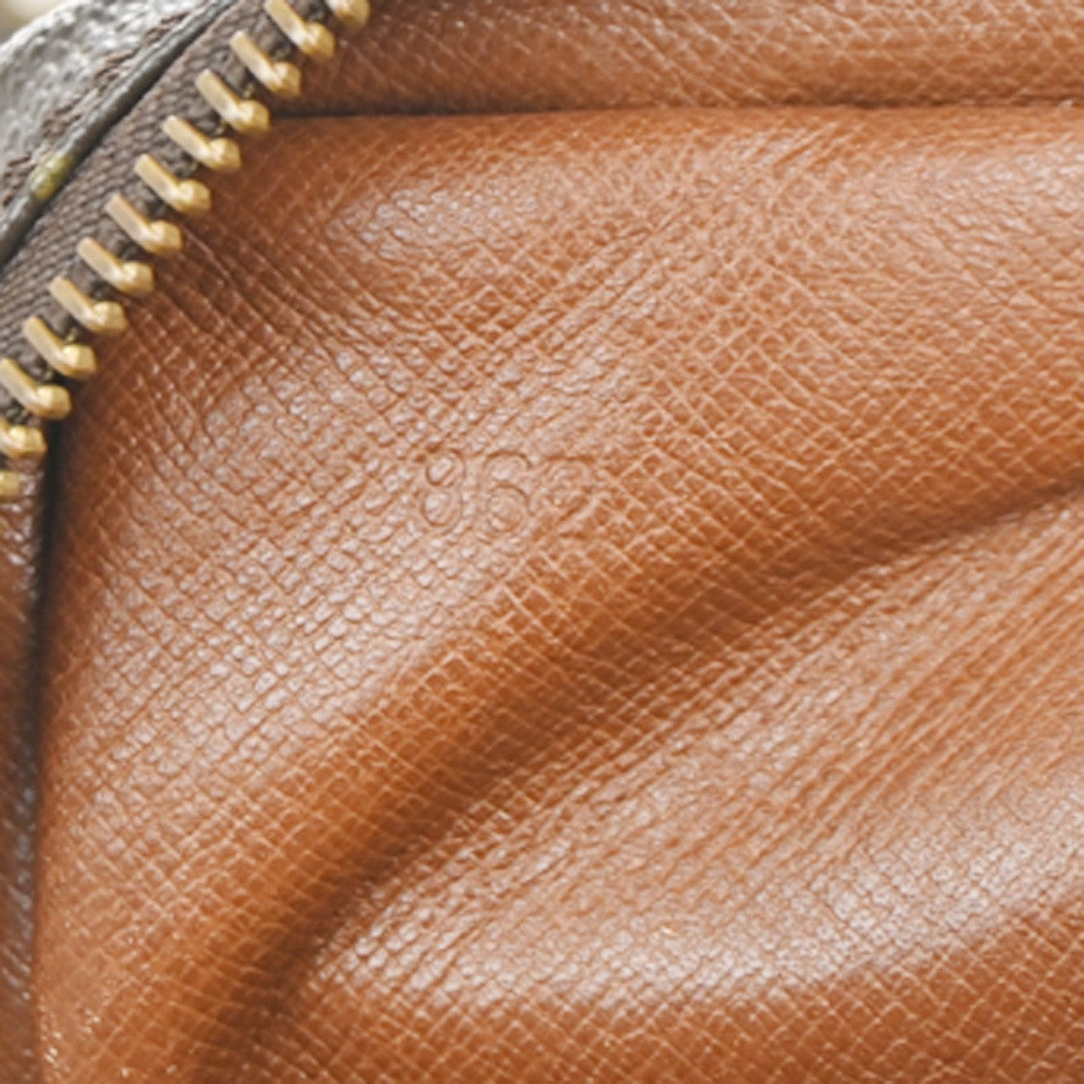 LOUIS VUITTON Mini Amazon Shoulder Bag Monogram Leather Brown M45238 32KC782