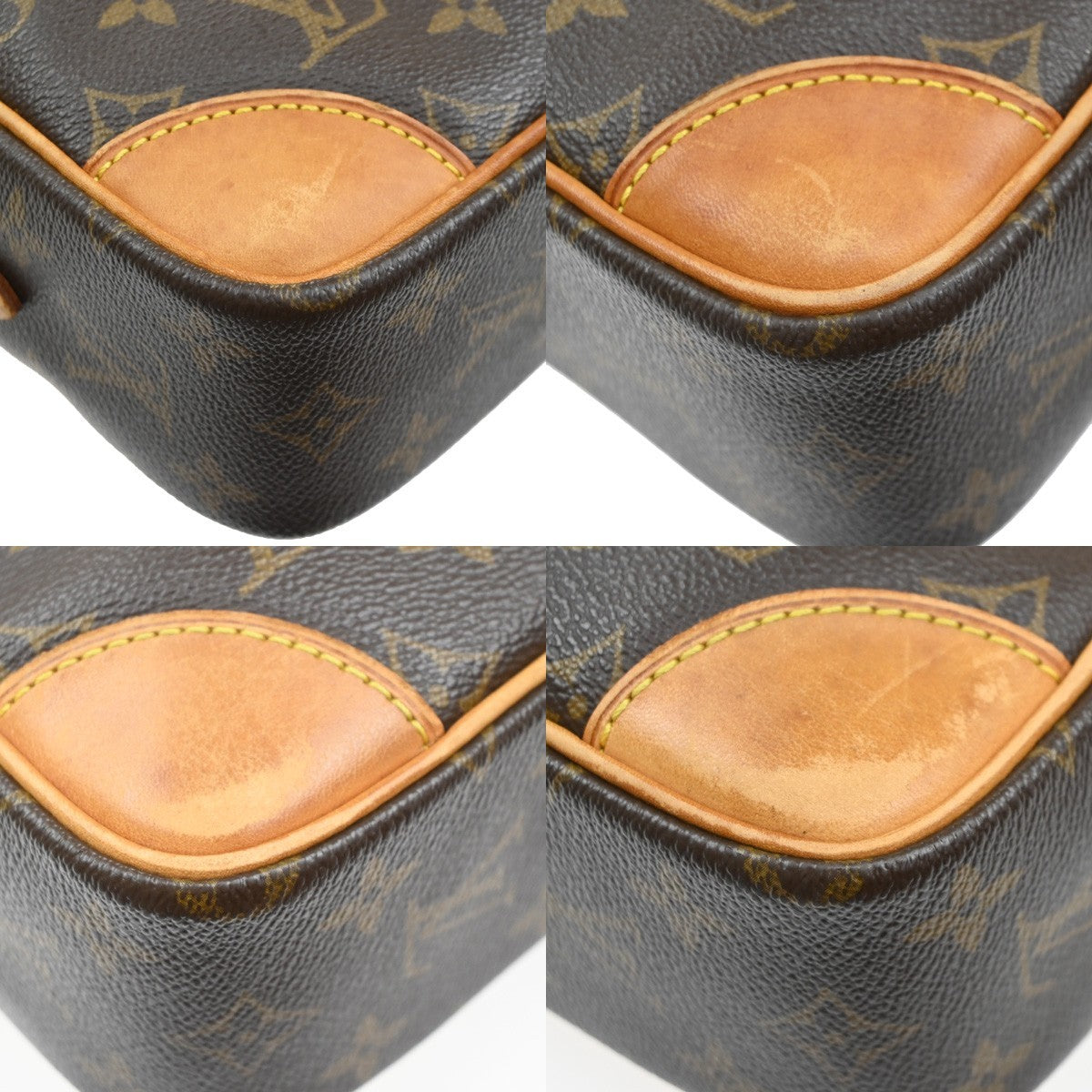 LOUIS VUITTON Trocadero 27 Shoulder Bag Monogram Leather Brown M51274 33SA141