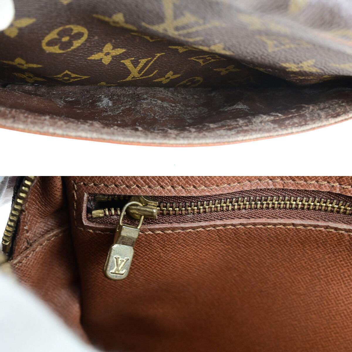 LOUIS VUITTON Trocadero 27 Shoulder Bag Monogram Leather Brown M51274 89YG521