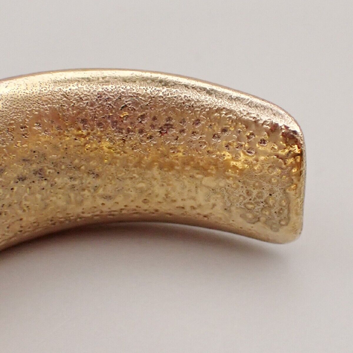CHANEL CC Logo Bangle Bracelet 95A Gold France Accessory 84EC968