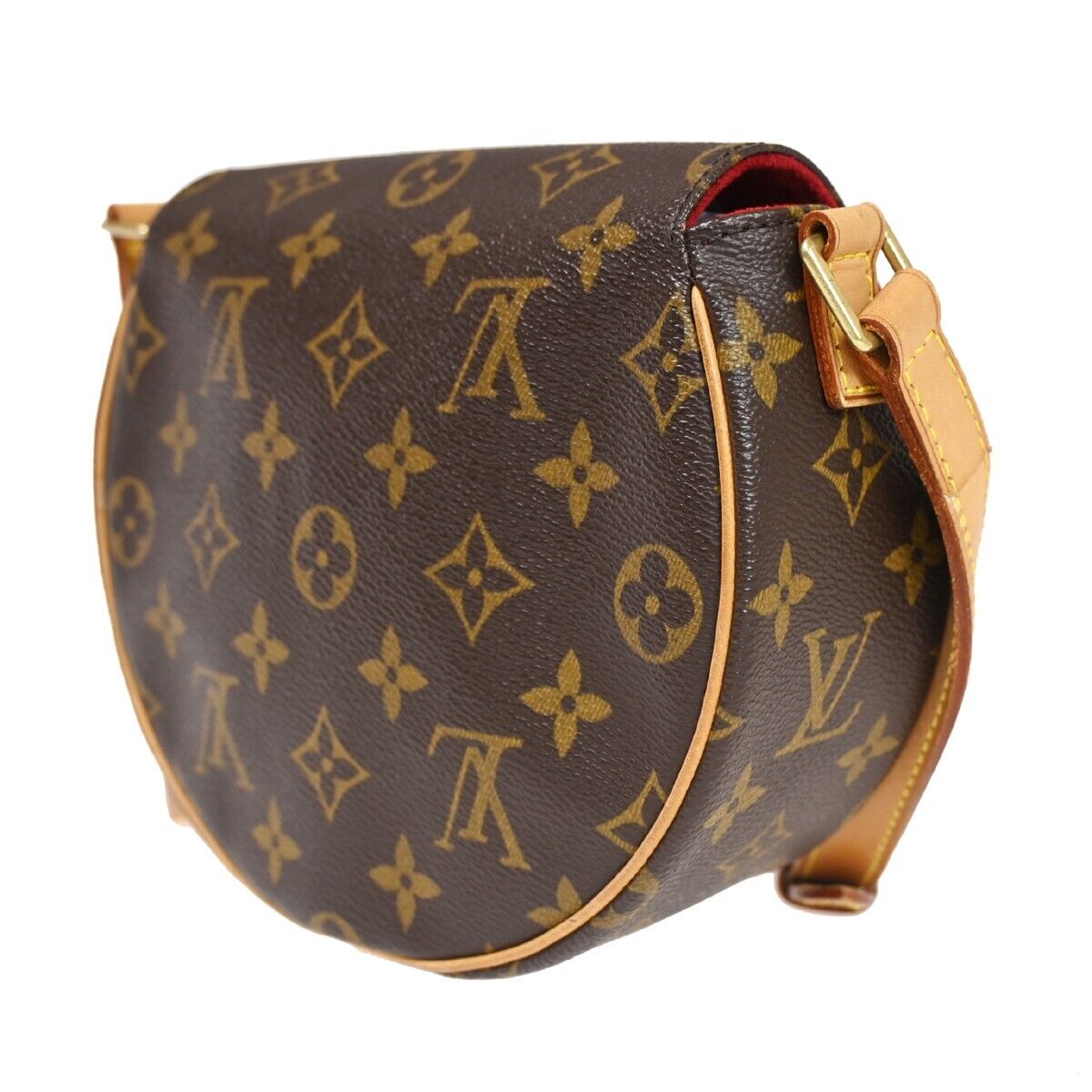 LOUIS VUITTON Tambourine Shoulder Bag Monogram Leather Brown M51179 638HB460