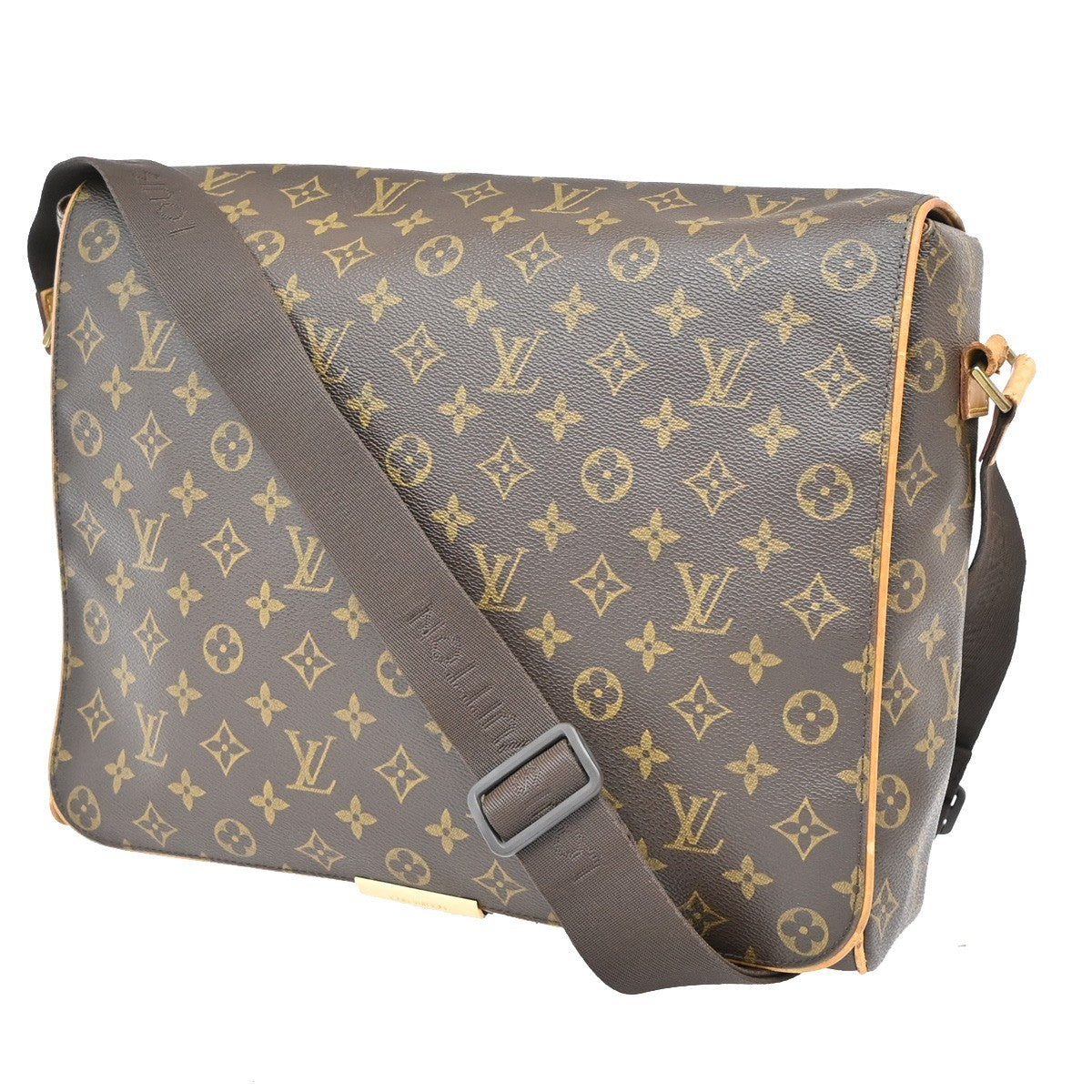 LOUIS VUITTON Abbesses Messenger Shoulder Bag Monogram Leather BN M45257 70KB539
