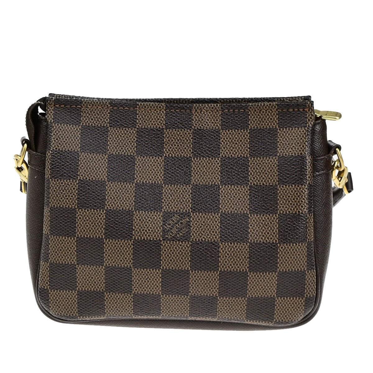 LOUIS VUITTON Trousse Makeup Pouch Shoulder Bag Damier Leather BN M51982 82YG790