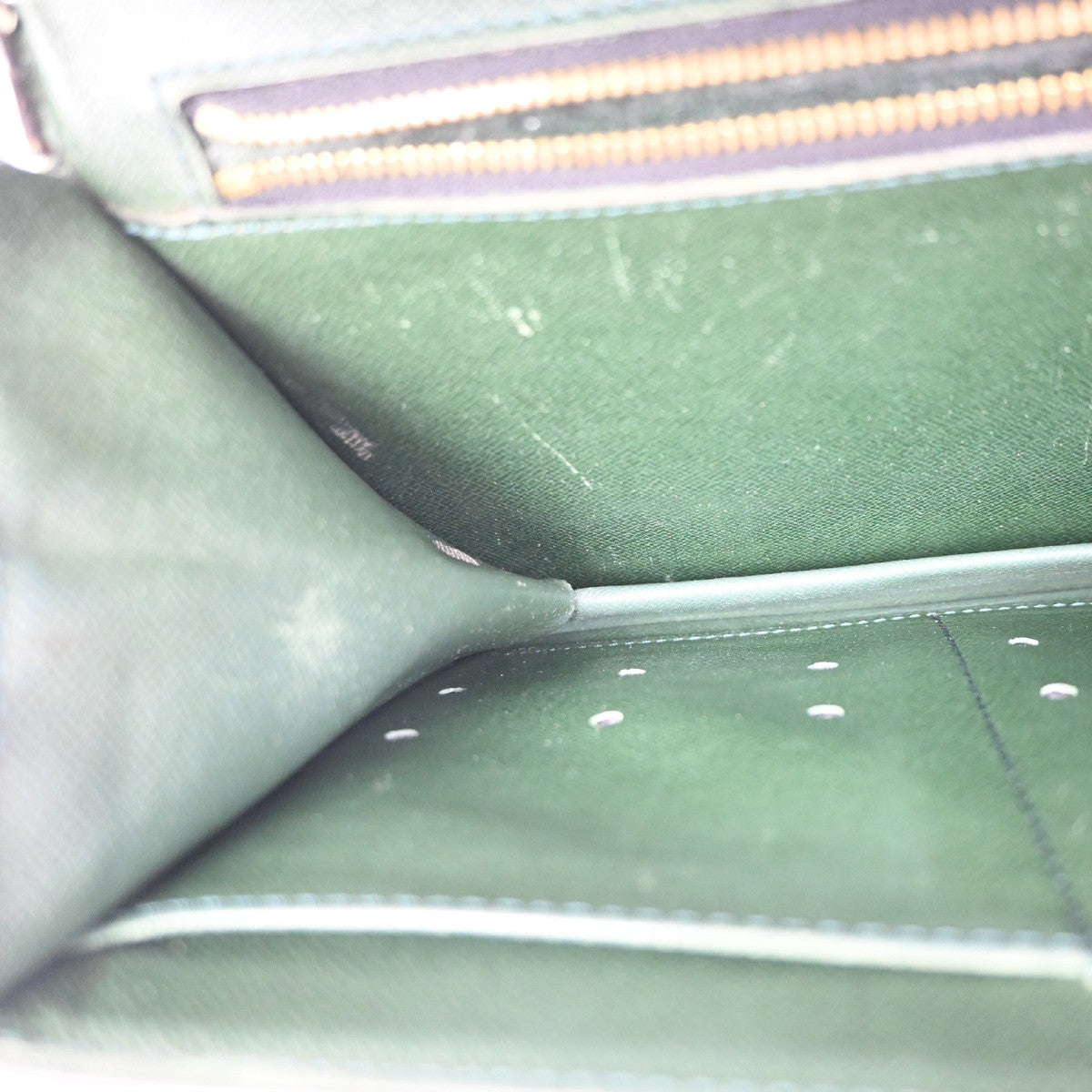 LOUIS VUITTON Pochette Kourad Clutch Hand Bag Taiga Leather GN M30194 07KC314