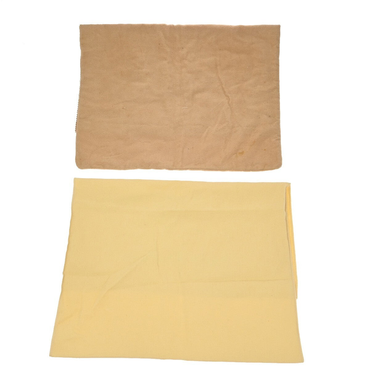 LOUIS VUITTON Logo 10 Set Dust Bag Drawstring Canvas Cotton Beige Brown 09EE137