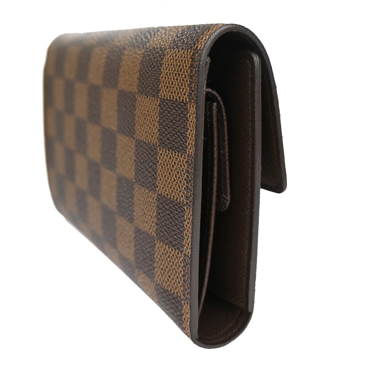 LOUIS VUITTON Porte Tresor Etui Papier Trifold Wallet Damier BN N61202 18RJ327