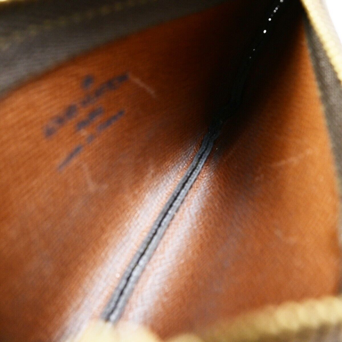 LOUIS VUITTON Pochette Cles Coin Wallet Monogram Leather Brown M62650 65EB803