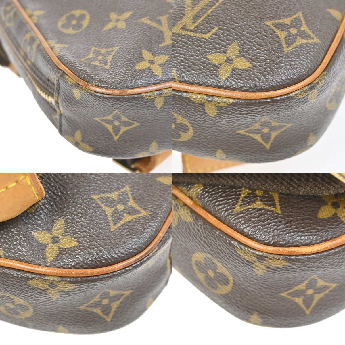 LOUIS VUITTON Pochette Gange Shoulder Bag Monogram Brown Spain M51870 73YH912