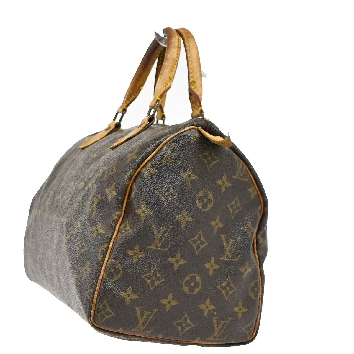 LOUIS VUITTON Speedy 30 Travel Hand Bag Monogram Leather Brown M41526  70PA010