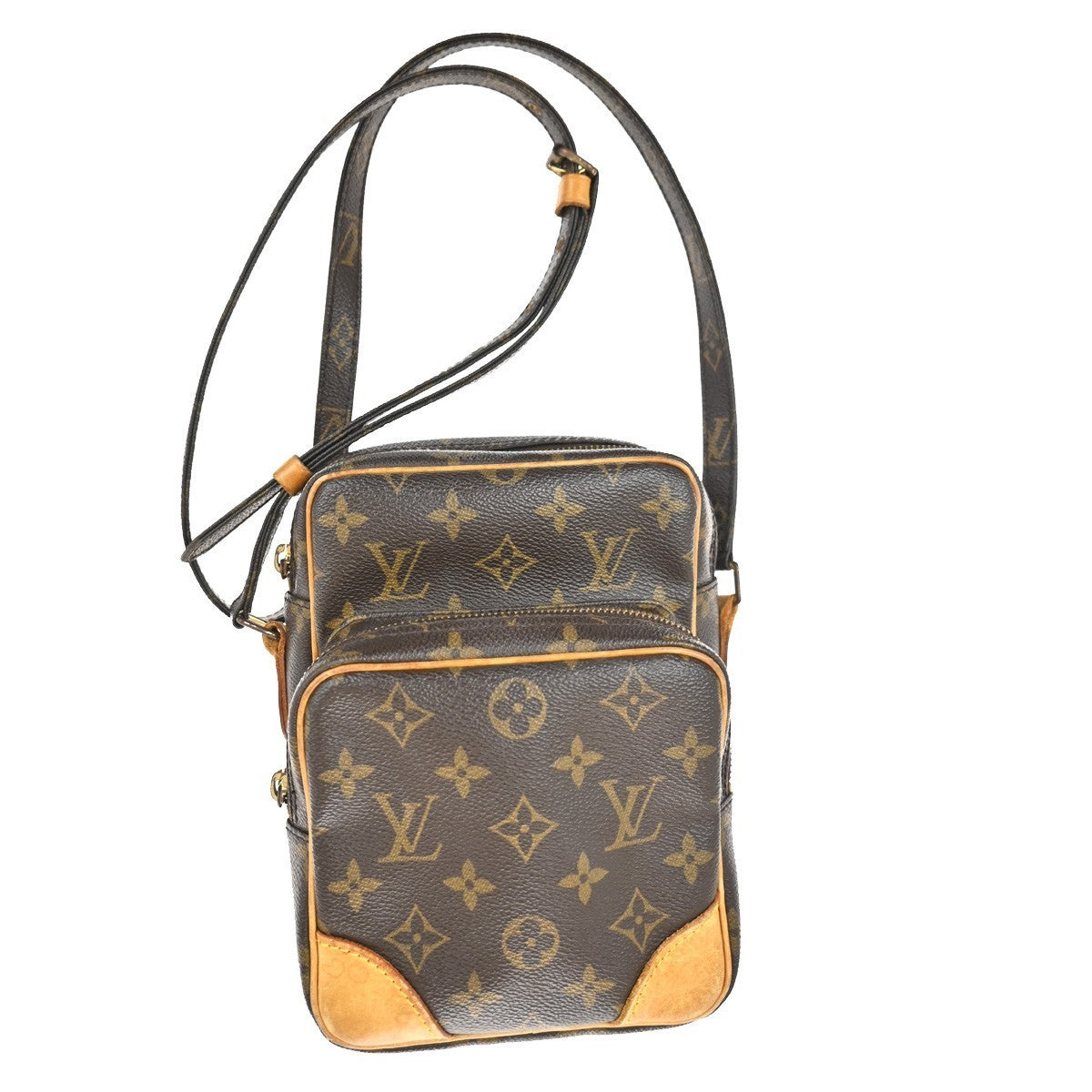 LOUIS VUITTON Amazon Crossbody Shoulder Bag Monogram Leather BN M45236 87KC122