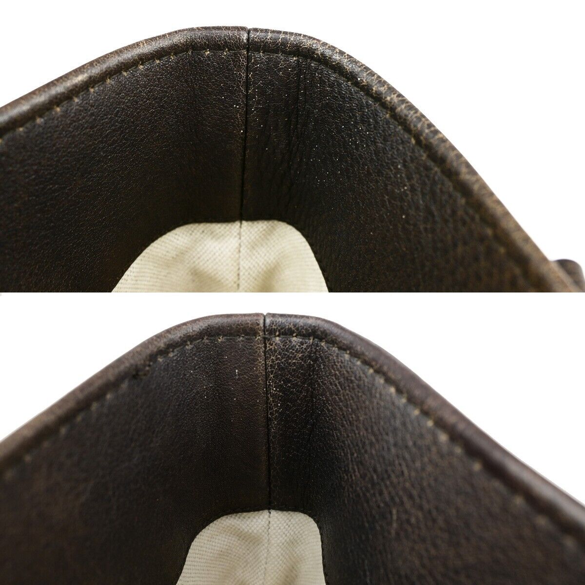GUCCI Logo GG Laidback Crafty Shoulder Tote Bag Canvas Leather Brown 35FB230