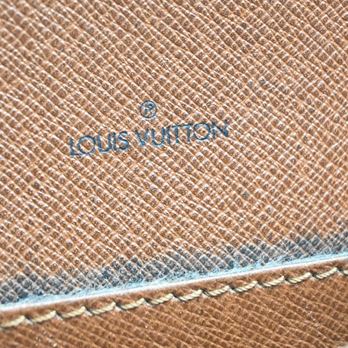 LOUIS VUITTON Mini Saint Cloud Shoulder Bag Monogram Leather BN M51244 32MA505