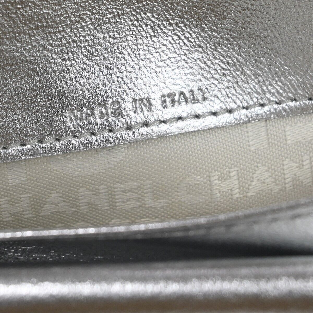 CHANEL CC Logo Icon Long Bifold Wallet Purse Leather Black SHW Italy 82RJ306