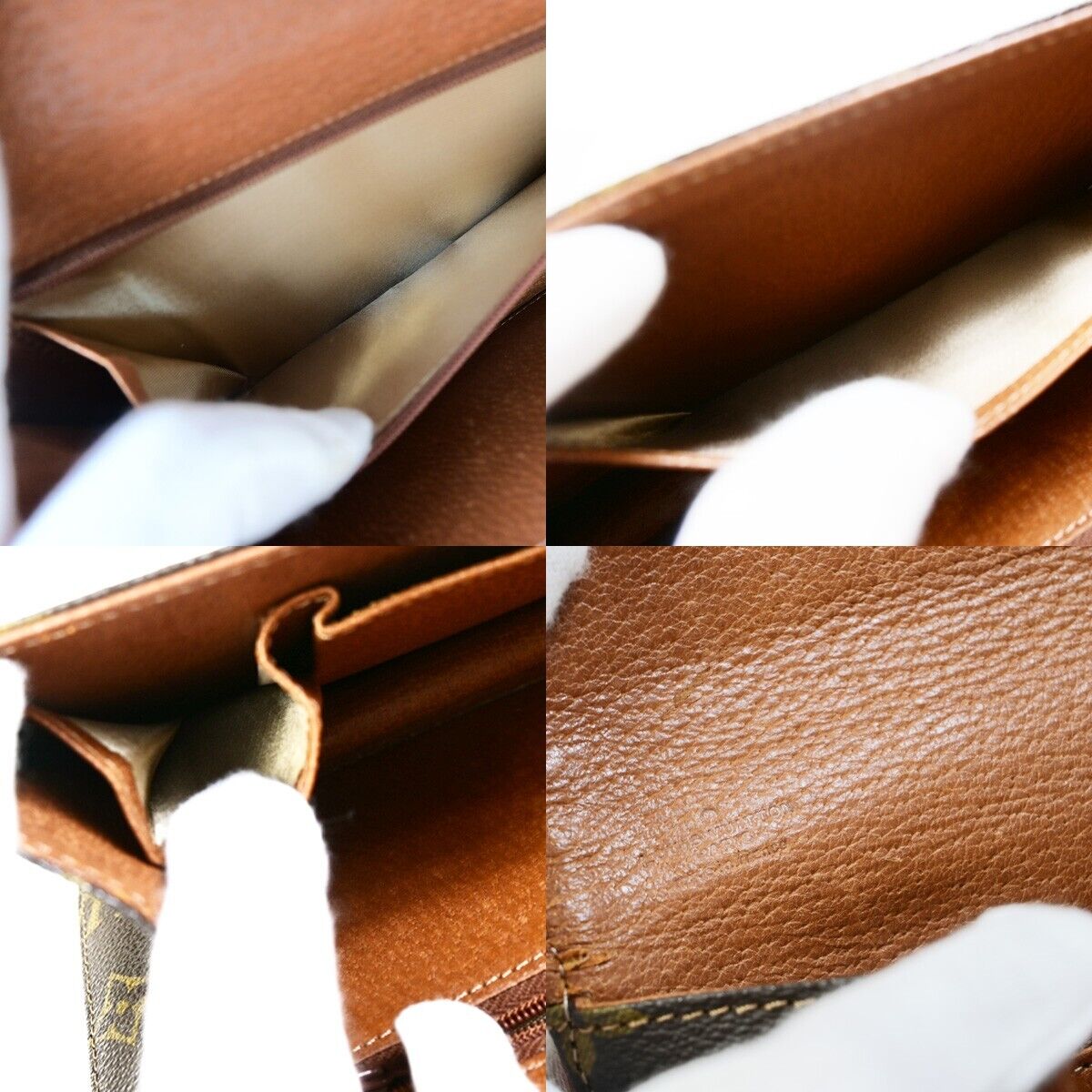 LOUIS VUITTON Pochette Dam PM Clutch Hand Bag Monogram Leather BN M51812 09EC595