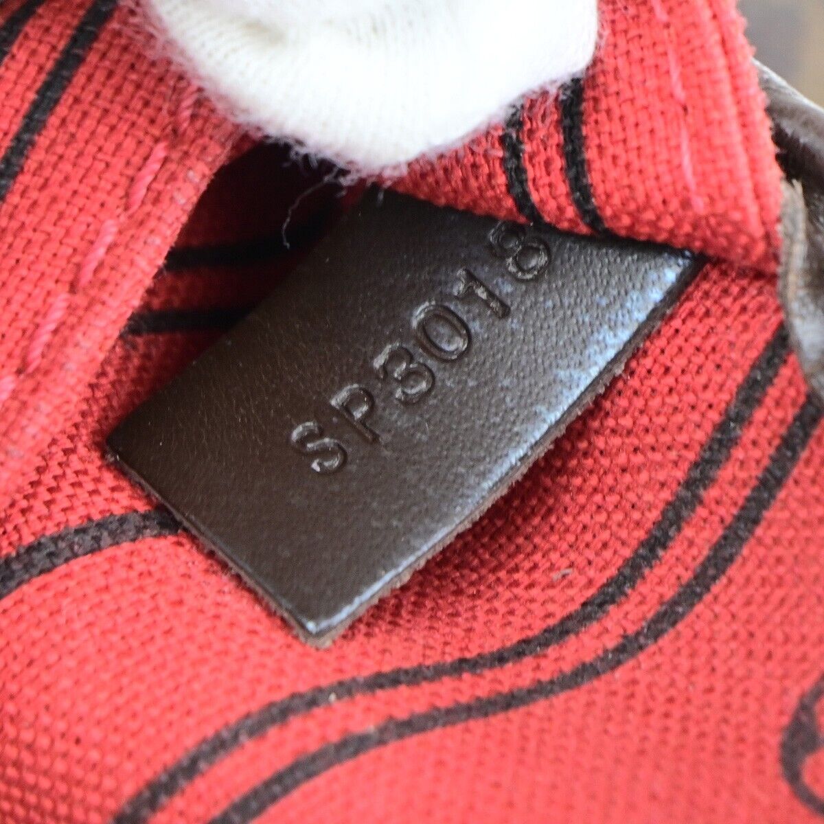 LOUIS VUITTON Neverfull MM Shoulder Bag Damier Ebene Leather BN N51105 78EC989