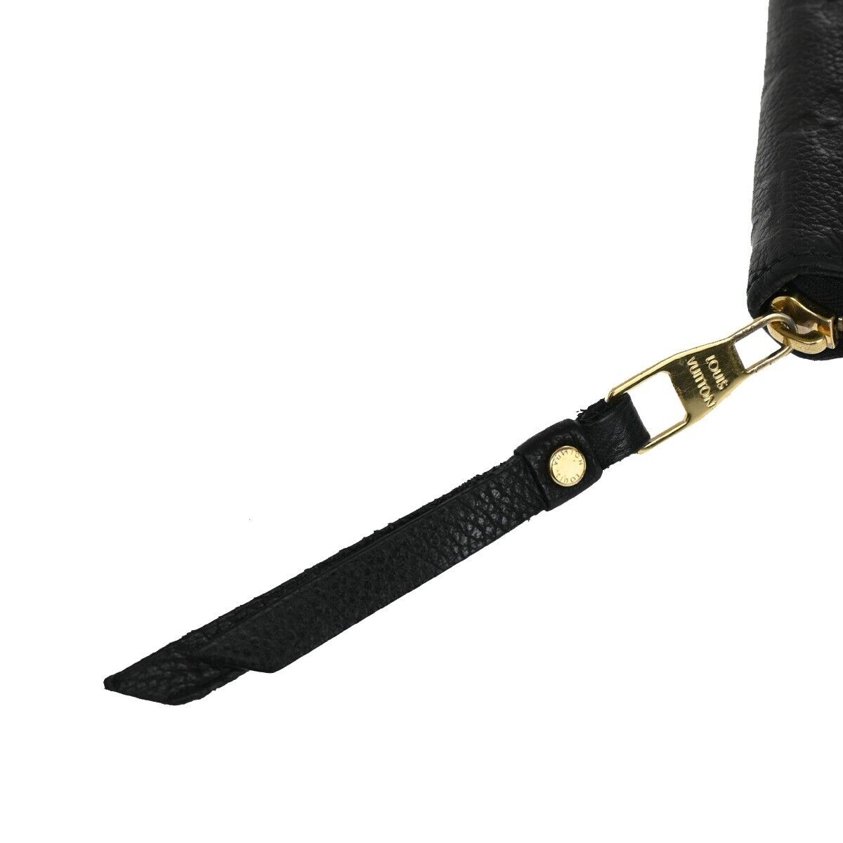 LOUIS VUITTON LV Zippy Long Wallet Monogram Empreinte Balck M93435 32FA522