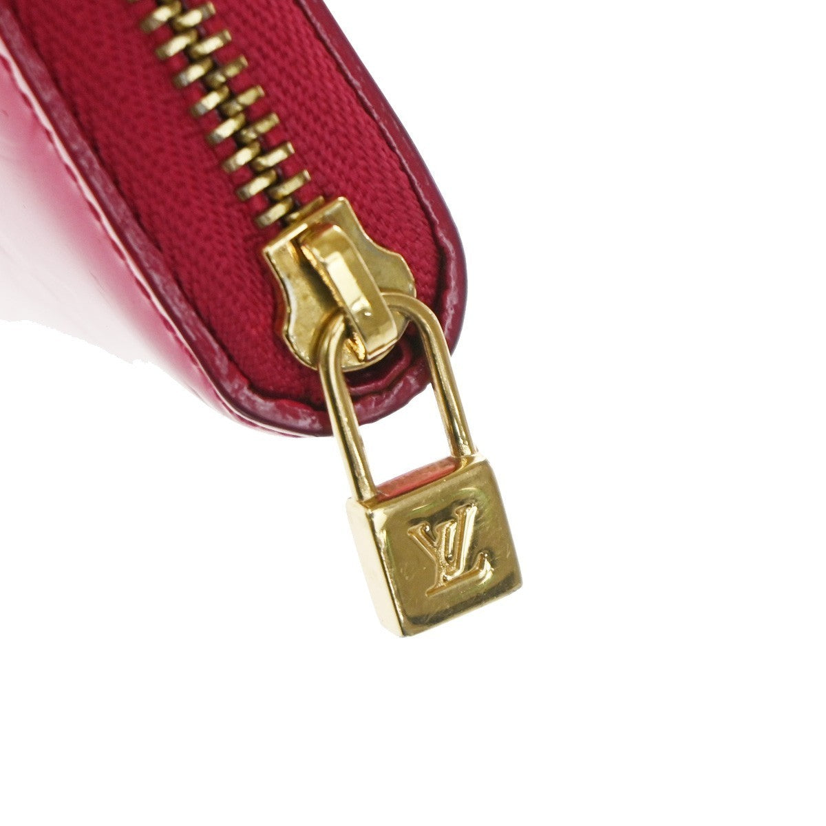 LOUIS VUITTON 2 Set Bifold Zipper Wallet Monogram Vernis Epi Pink White 60TA459