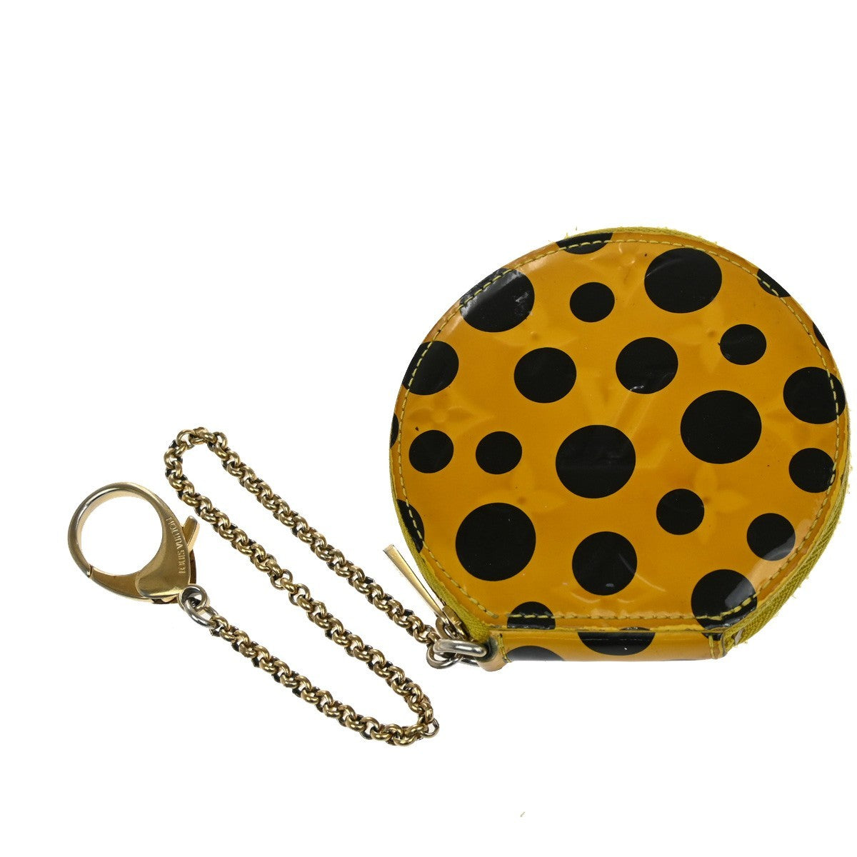 LOUIS VUITTON Yayoi Porte Monnaie Coin Case Monogram Vernis YW M91569 30EG081