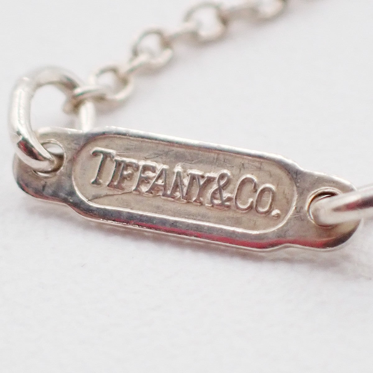 Tiffany & Co. Signature X Cross Chain Necklace Pendant Ag 925 Silver 05KC577