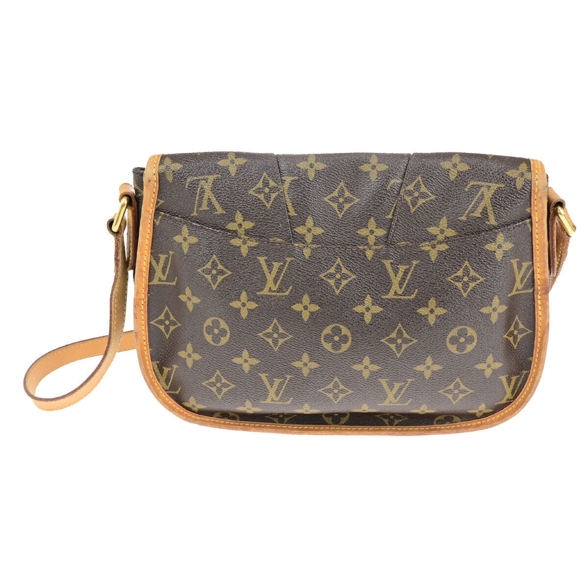 LOUIS VUITTON Menilmontant PM Shoulder Bag Monogram Leather BN M40474 98KA504