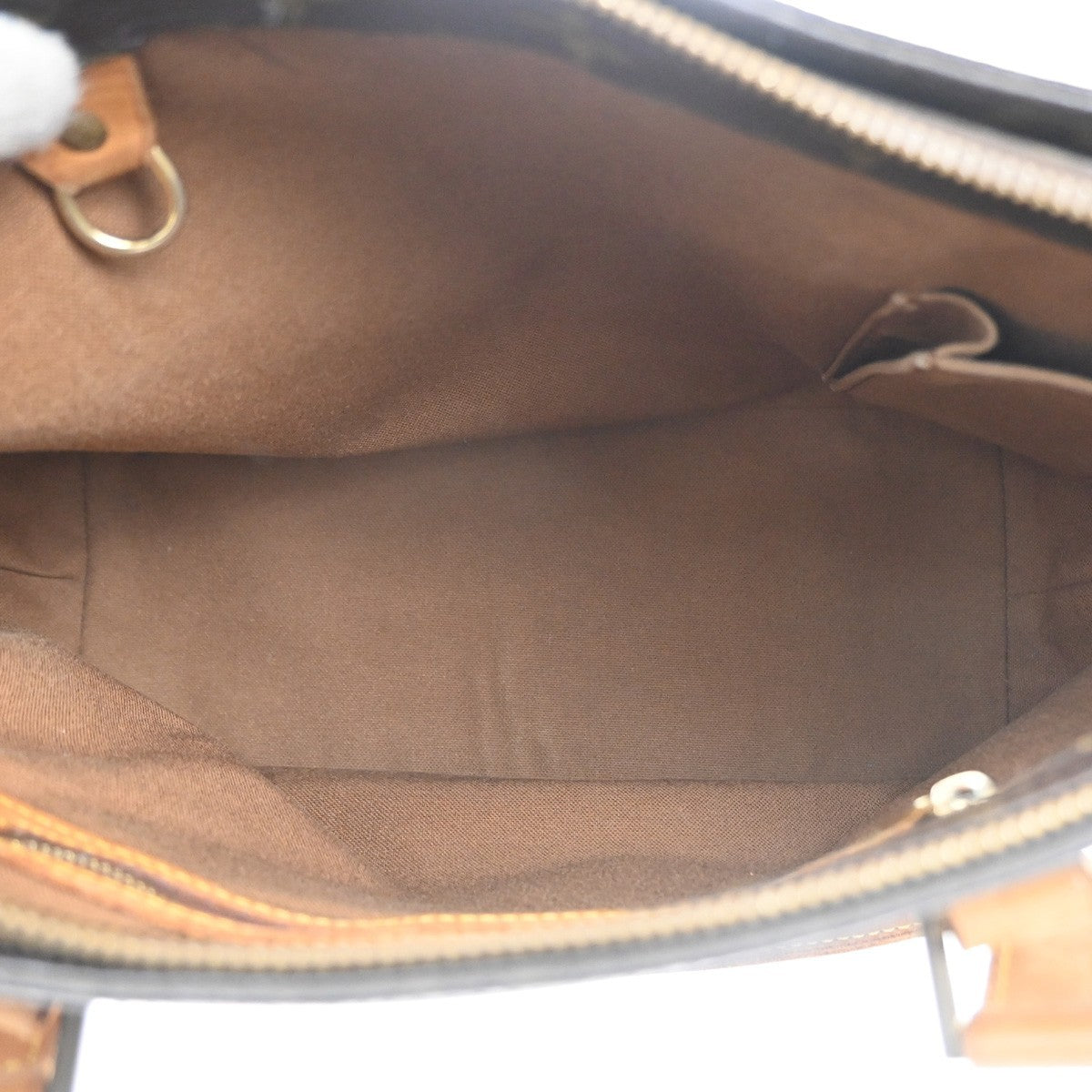 LOUIS VUITTON Cabas Piano Shoulder Bag Monogram Leather Brown USA M51148 82CA802