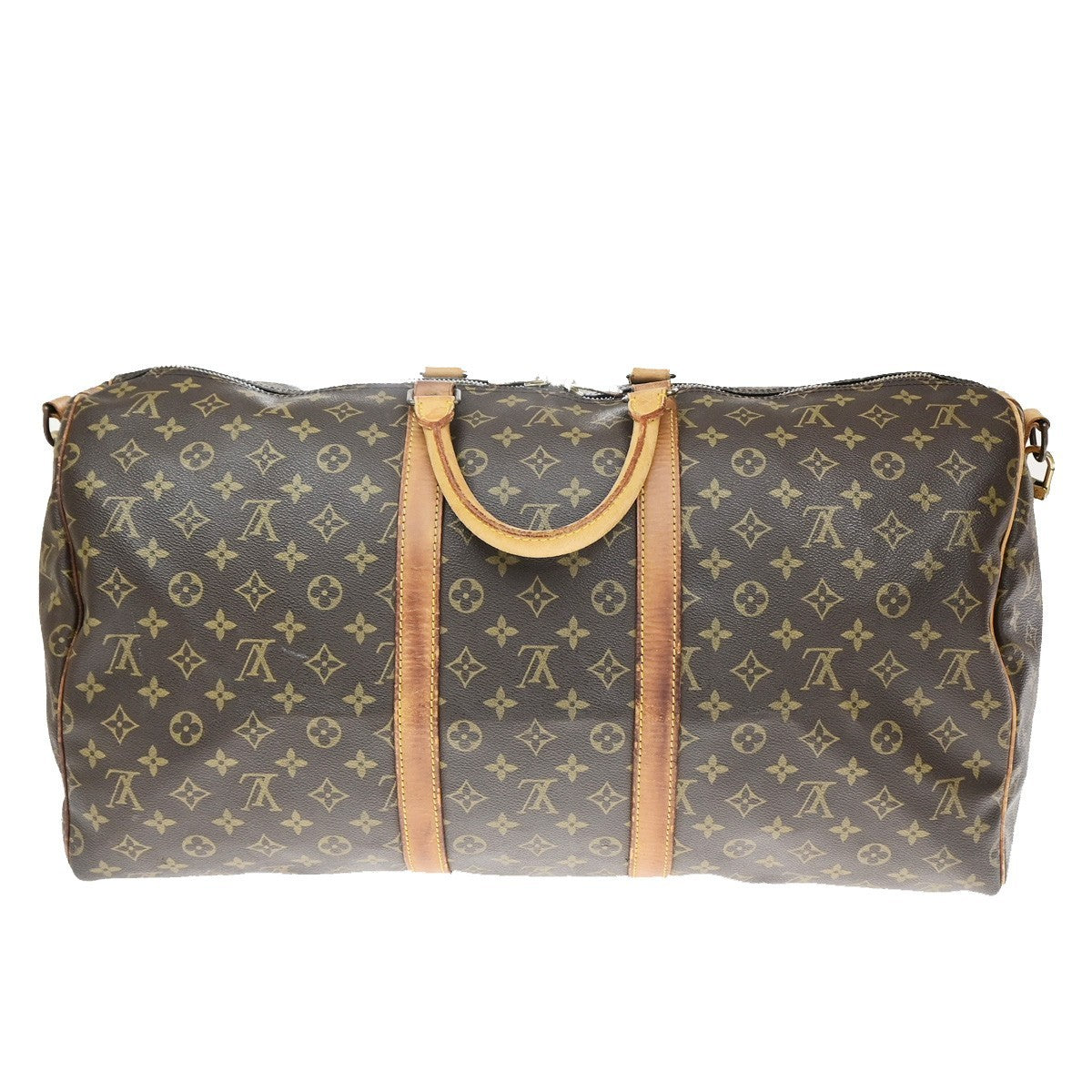 LOUIS VUITTON Keepall Bandouliere 55 2Way Hand Bag Monogram Brown M41414 79MA701