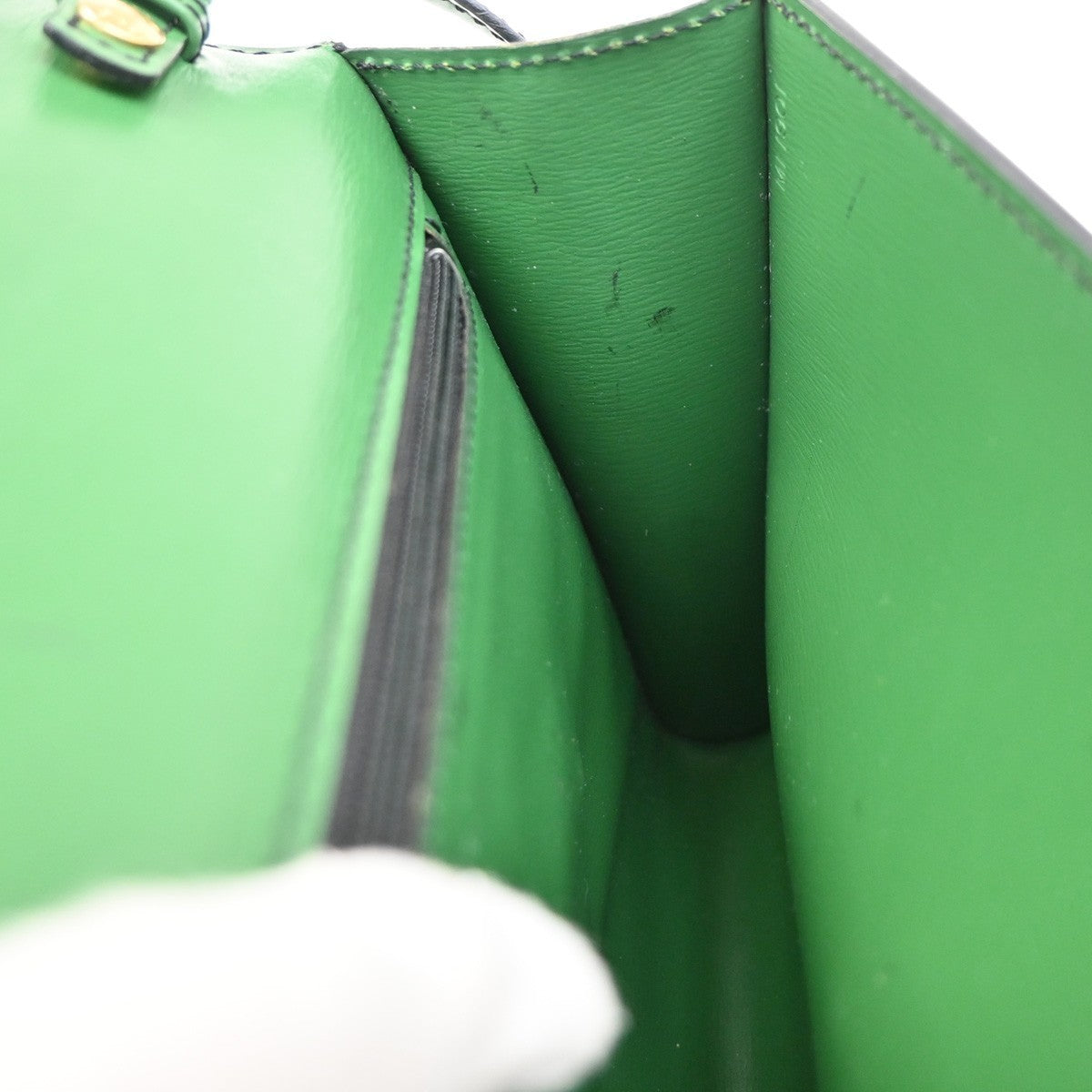 LOUIS VUITTON LV Arche 2Way Shoulder Clutch Bag Epi Leather Green M52574 32KP518