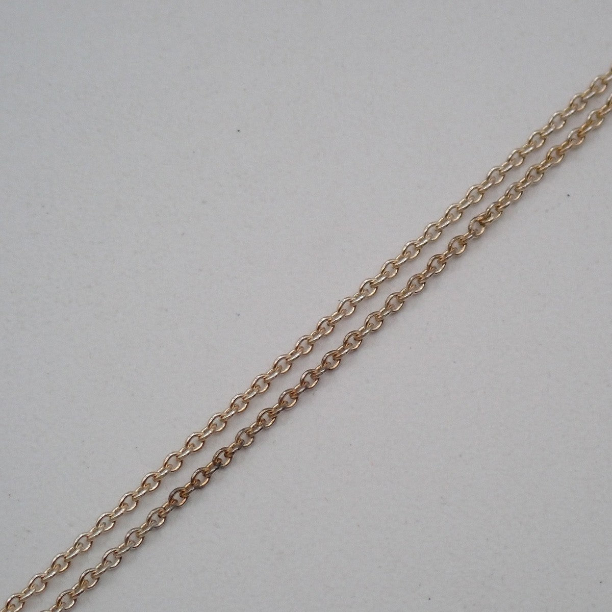 TIFFANY & CO. Logo Open Heart 16mm Chain Necklace Silver AG925 67EG273