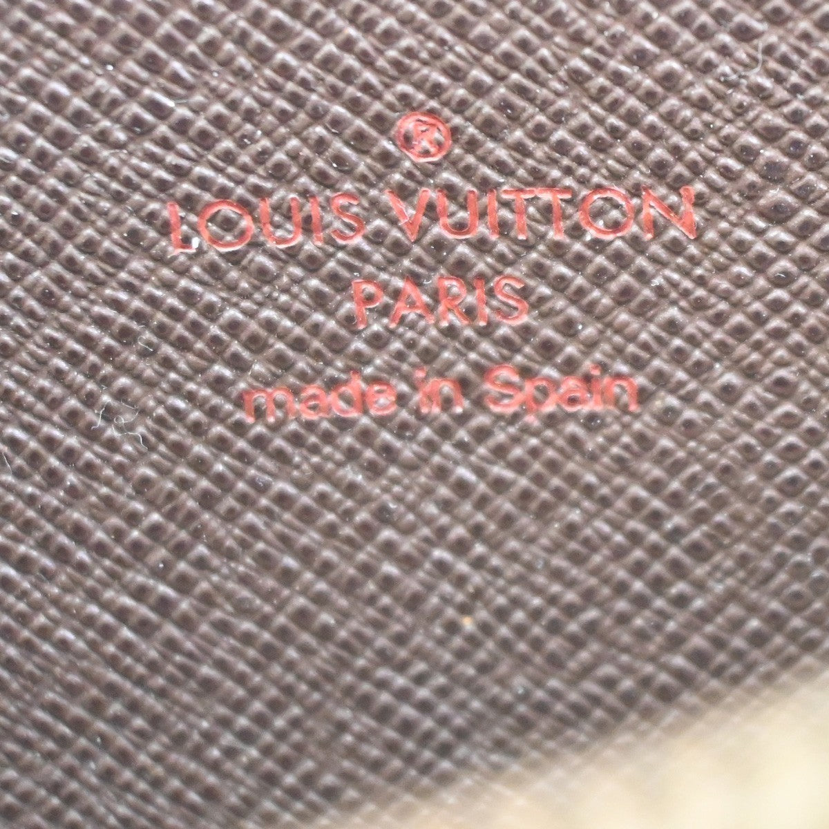 LOUIS VUITTON Zippy Wallet Zip Around Wallet Damier Ebene Brown N60015 09KC304