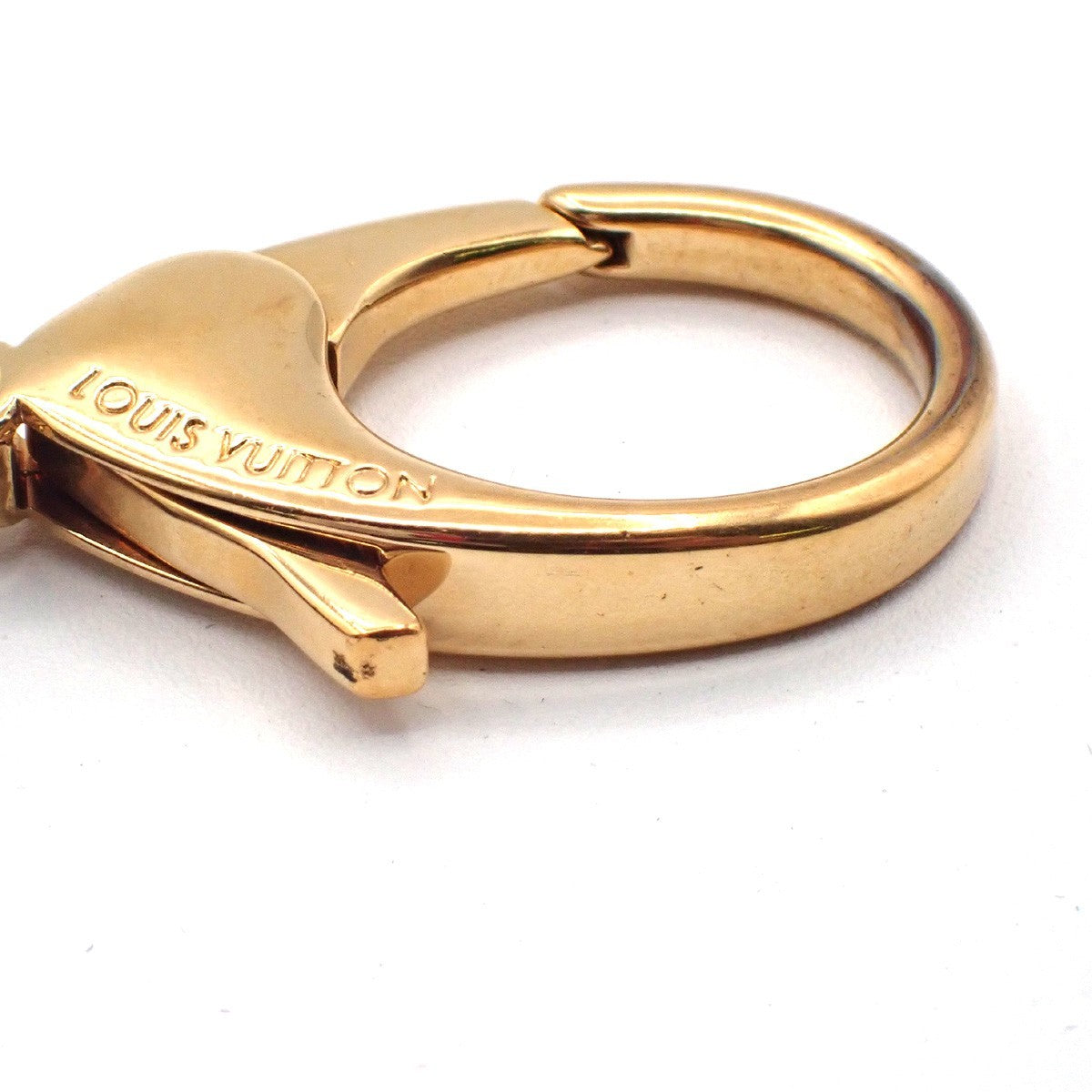 LOUIS VUITTON Bijou Sack Ansores Charm Key Chain Brown M65087 65KD030