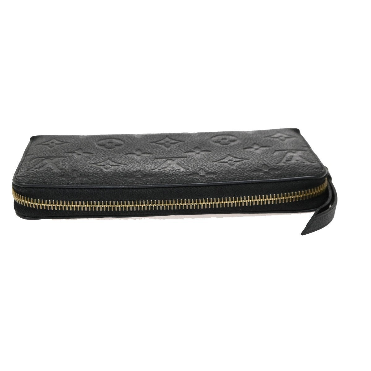 LOUIS VUITTON Zippy Wallet Long Wallet Monogram Empreinte Black M60571 85EG379