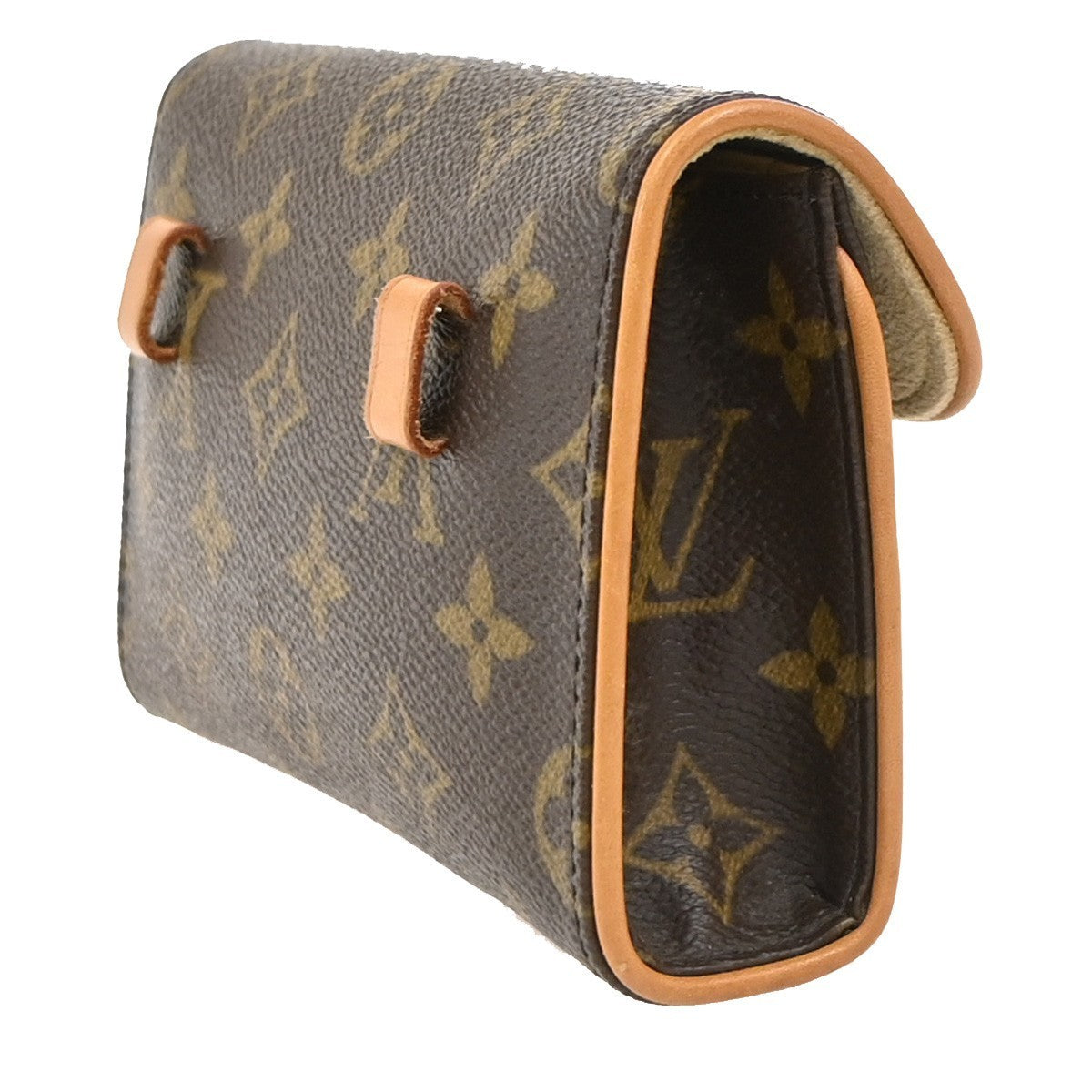 LOUIS VUITTON Pochette Florentine Bum Bag Monogram Leather Brown M51855 34PA123