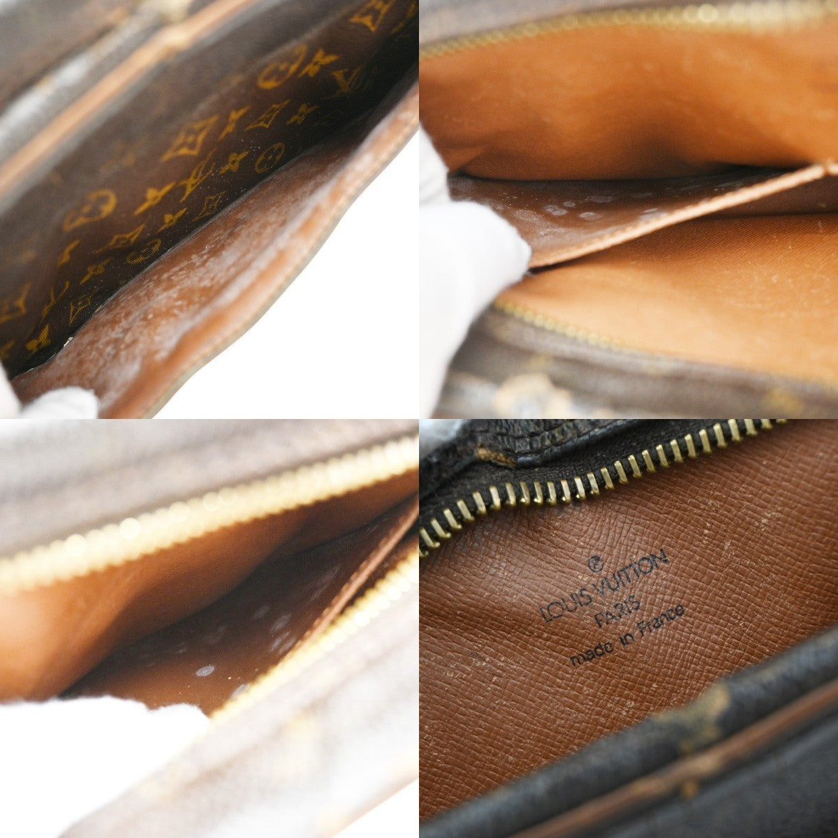 LOUIS VUITTON 2 Set Trocadero Compiegne Shoulder Bag Monogram Leather BN 63KP198
