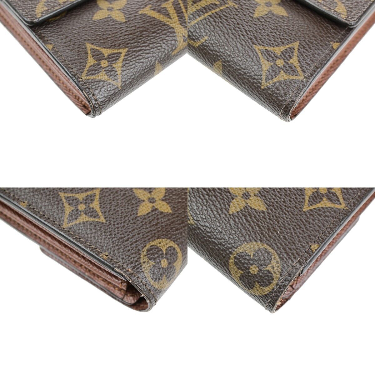 LOUIS VUITTON Portefeuille Sarah Long Bifold Wallet Monogram BN M61734 67YG548