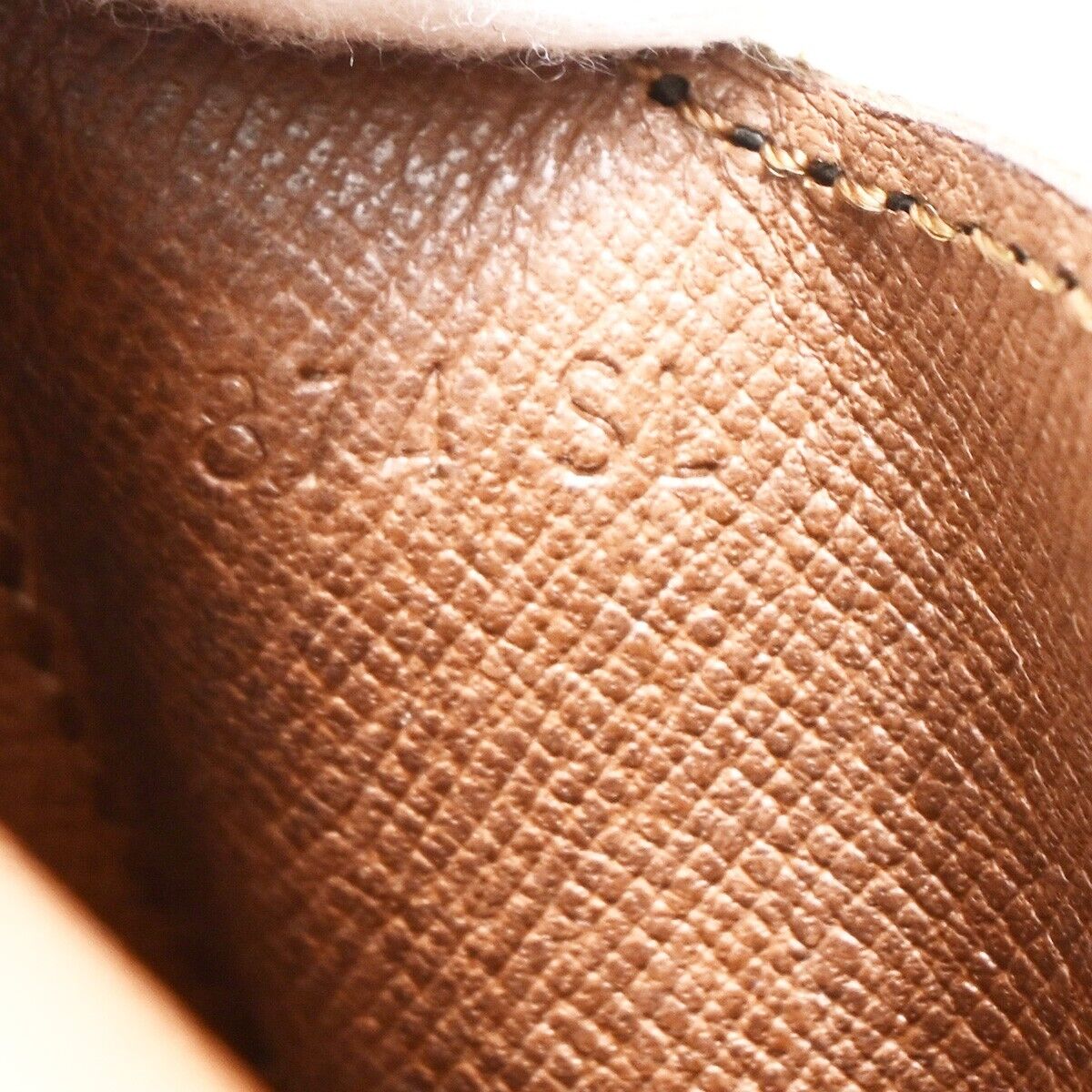 LOUIS VUITTON Mini Cartouchiere Shoulder Bag Monogram Leather BN M51254 34EB343