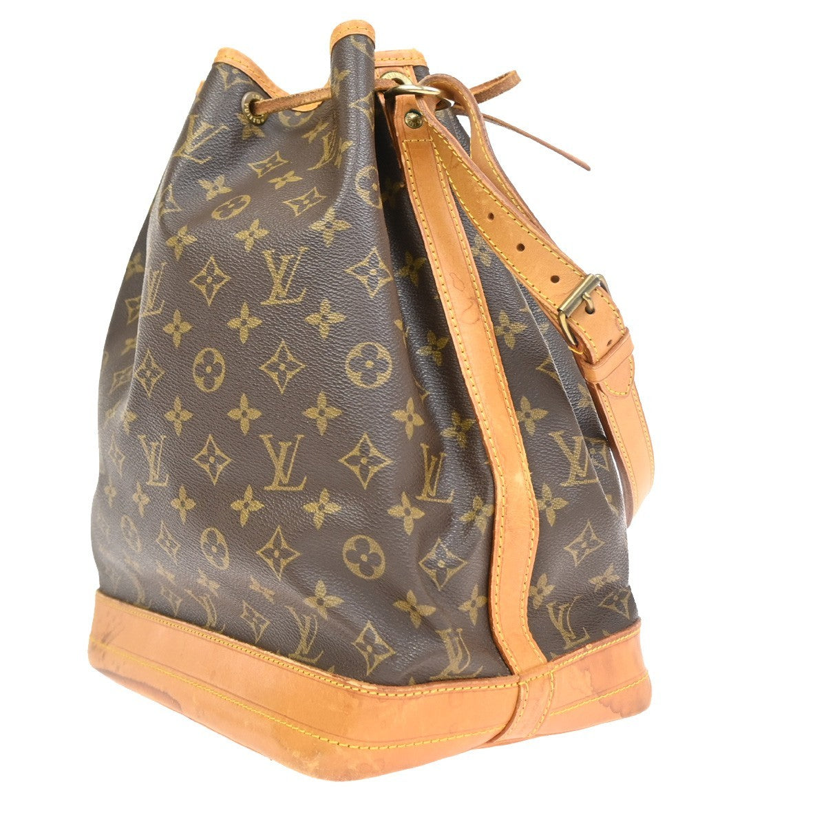 LOUIS VUITTON Noe GM Drawstring Shoulder Bag Monogram Leather BN M42224 74CA908