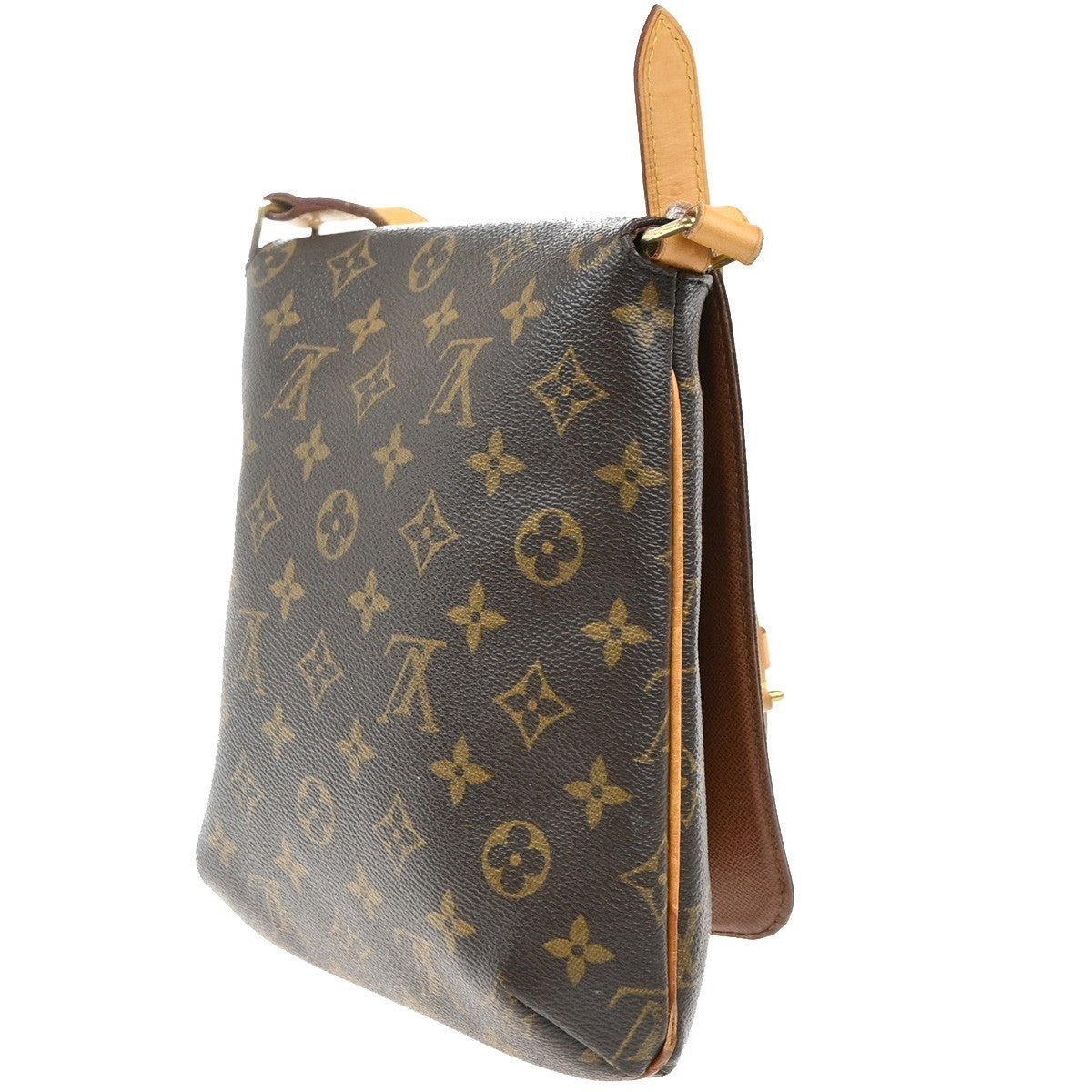 LOUIS VUITTON LV Musette Salsa Short Shoulder Bag Monogram Brown M51258 80EG367