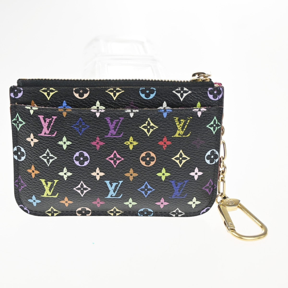 LOUIS VUITTON Pochette Cles Coin Case Monogram Multi Leather BK M93735 32CA639