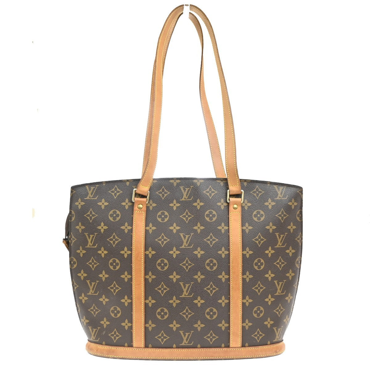 LOUIS VUITTON BABYLONE Shoulder Bag Monogram Leather Brown France M51102 82MA349