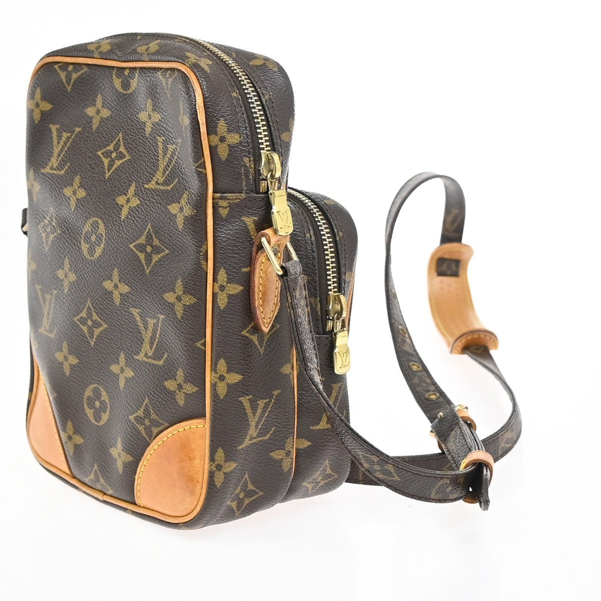 LOUIS VUITTON Amazon Crossbody Shoulder Bag Monogram Leather BN M45236 73ZA284