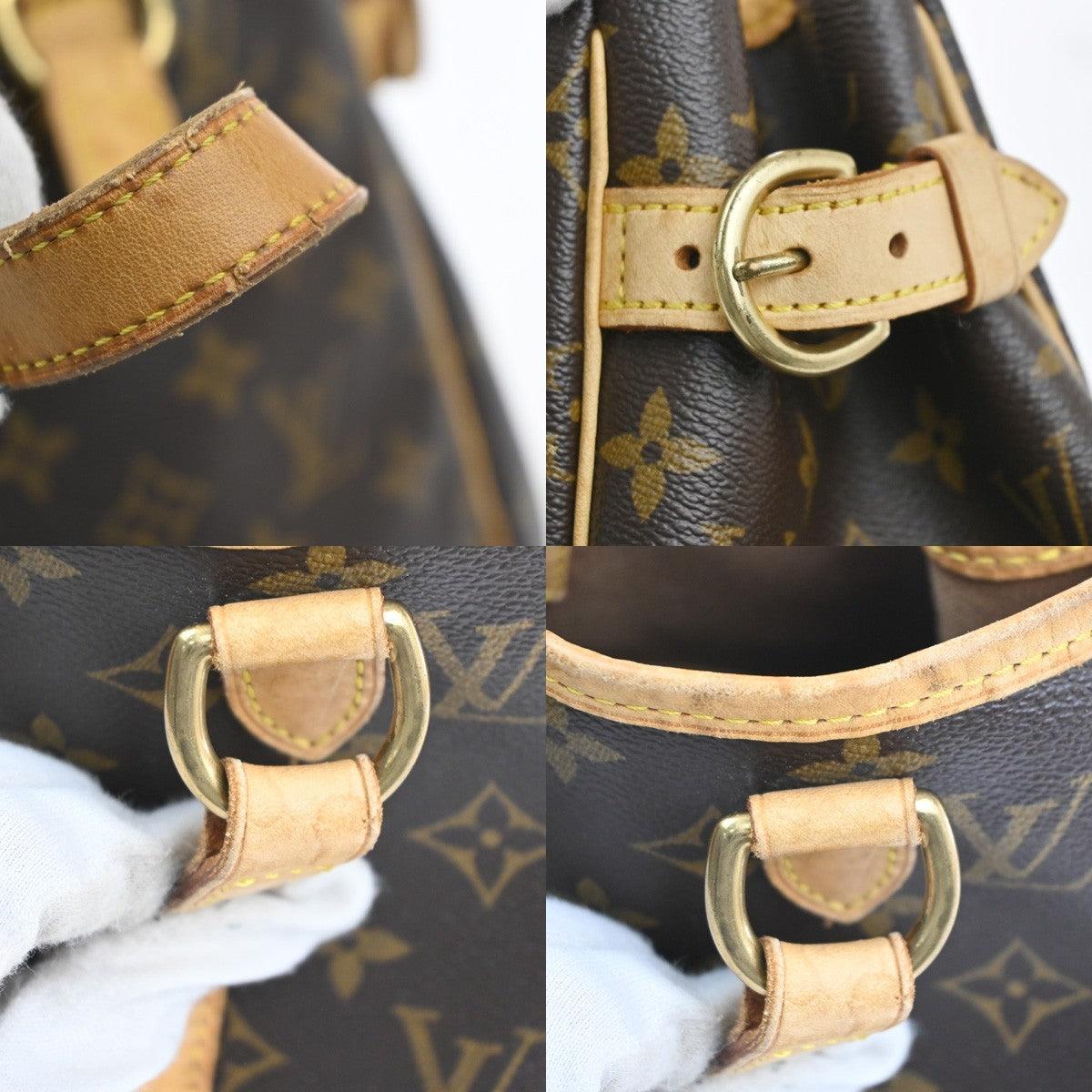LOUIS VUITTON Batignolles Tote Hand Bag Monogram Leather BN USA M51156 70MA450