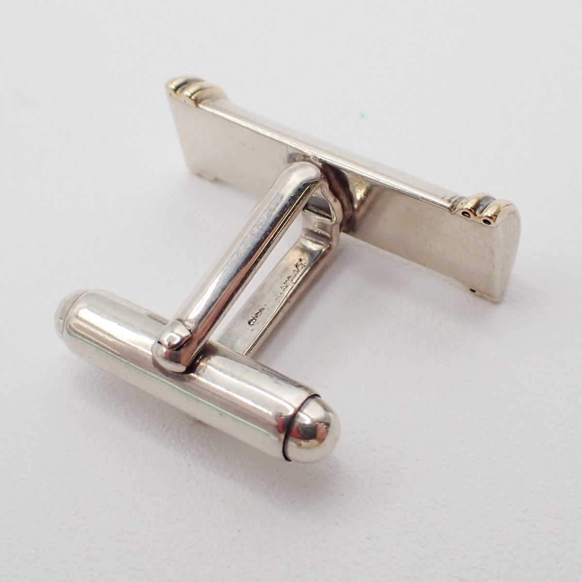 Tiffany & Co. Logo Cufflinks Silver 925 02EG352
