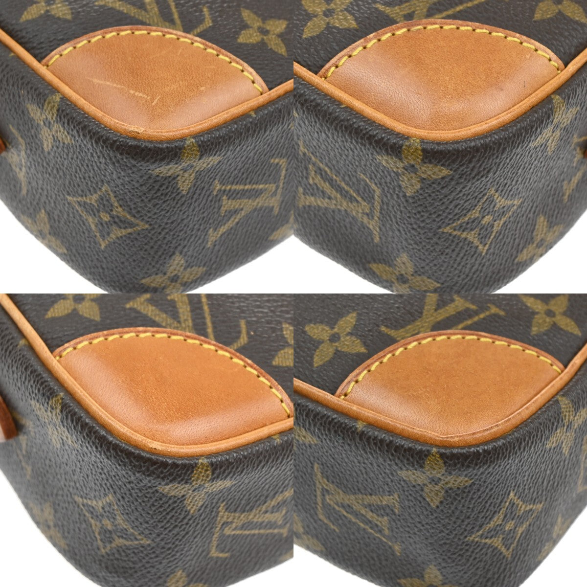 LOUIS VUITTON Trocadero 24 Shoulder Bag Monogram Leather Brown M51276 34EE242