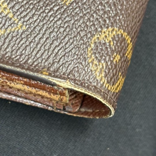 LOUIS VUITTON Porte Monnaie Credit Long Bifold Wallet Monogram BN M61725 07KC413