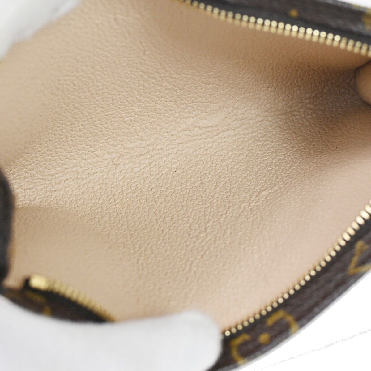 LOUIS VUITTON BUCKET PM Shoulder Tote Bag Monogram Leather Brown M42238 98SH015