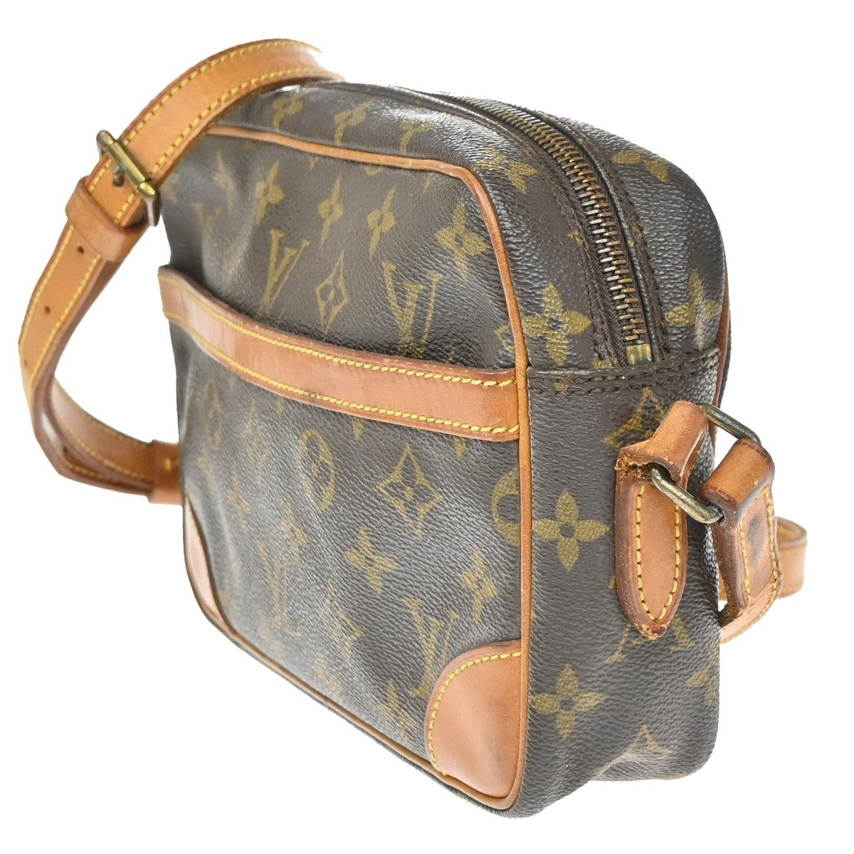 LOUIS VUITTON Trocadero 24 Shoulder Bag Monogram Leather Brown M51276 62CA942